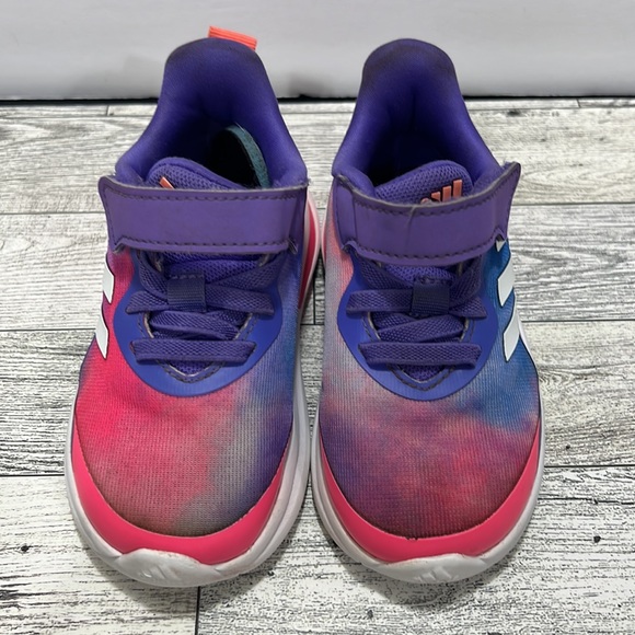 Adidas Toddler Girls FortaRun Stretch Lace Shoes - Picture 9 of 16